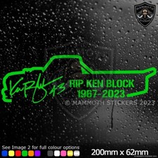 Ken Block Tribute RIP Car