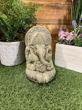 Stone garden ganesh elephant - stone,