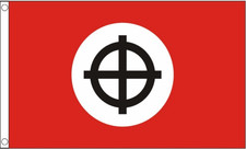 CELTIC CROSS RED FLAG 3X2 feet