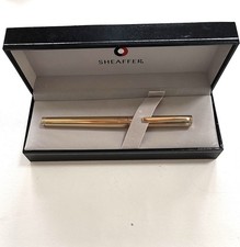 Sheaffer Fashion (270) Gold Plated Fountain Pen Medium Nib