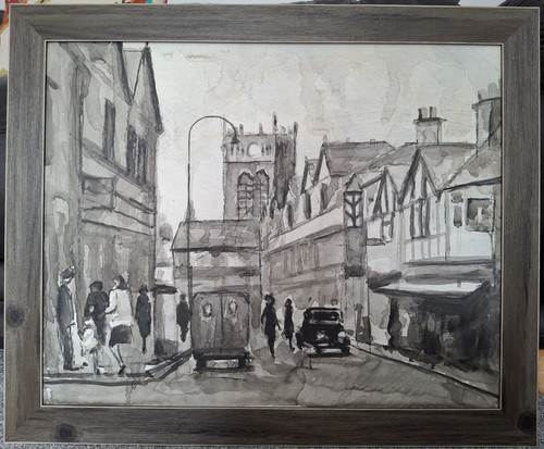 Large original painting - large,