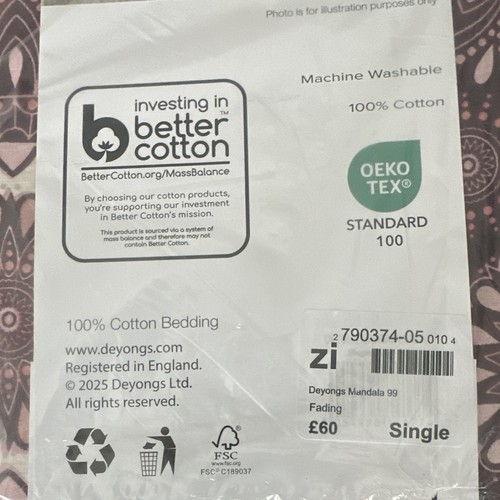 Brand new bedding single - new,