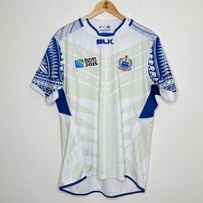 Samoa 2015 Rugby World Cup Home BLK Rugby Shirt XL Mens