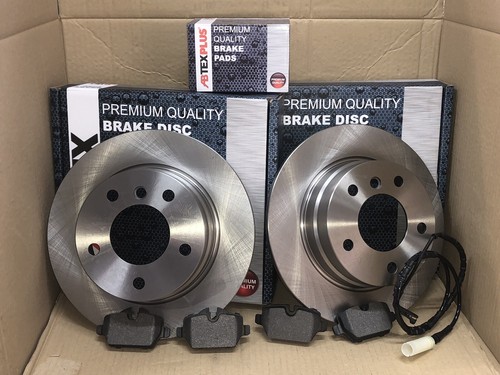 Rear brake discs pads - +,