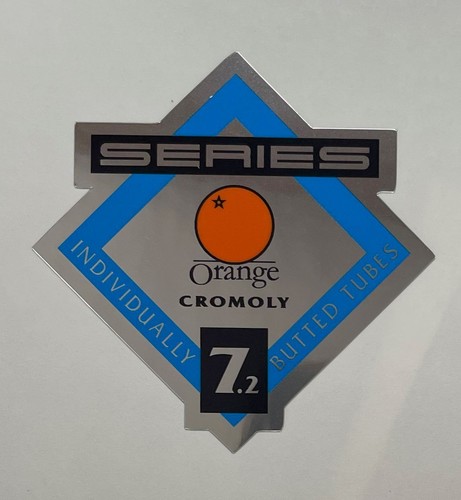 Orange frame decal - frame,