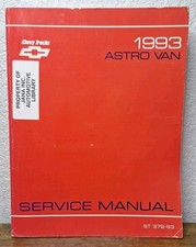 Chevy Astro Van 1993 Repair