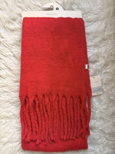 Primark ladies red scarf - red,