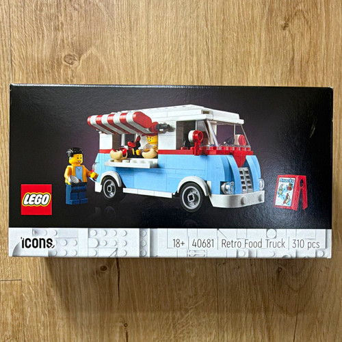 Lego icons retro food - food, truck