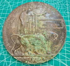 WW1 Death Plaque to George Alfred Clark