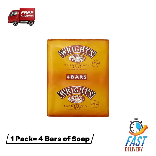 Wrights coal tar soap 100g - coal,