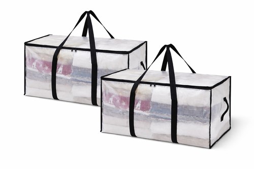 Storage bags with zips bedroom - storage,