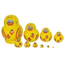 Yellow Ducks Russian Nesting