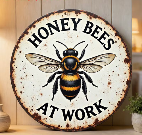 Lovely honey bees work - bees, at