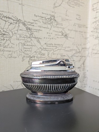 Ronson table lighter ornate - table,