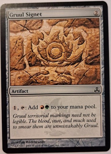 Gruul signet guildpact mtg - gruul,