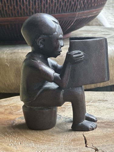 Vintage african hand - hand, carved