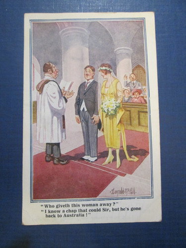 Donald mcgill comic postcard - comic,