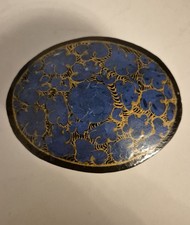 Vintage Kashmir Hand-Painted