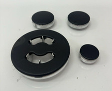 Hotpoint 60cm Gas Cooker - HS67G2PMX Full Set of Burners Cap And Base PN3474 Q7