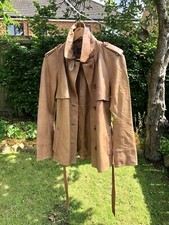 REISS - Timeless Ladies Brown Leather Jacket UK 10