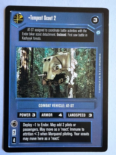 Decipher star wars ccg endor - star,