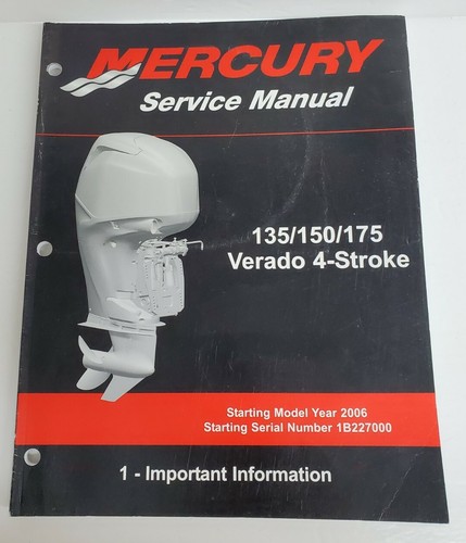 Mercury service manual - mercury,