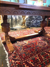 Solid Oak Extending Dining