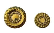 Rocking horse rosettes brass - -,