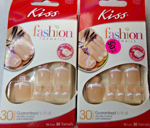 Lot packs kiss toenails - 2,