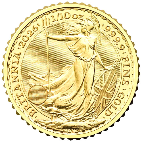 Gold britannia 2026 10 oz - 2026,