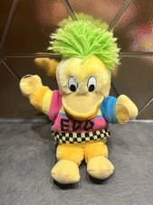 Edd The Duck Broom Cupboard Andy Peters Plush Soft Toy 6” 1990's Window Suckers