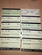 10. X.  Platform Tickets. (.  TT-13.     )