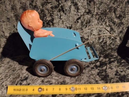 Old small dolls pram approx - , 17