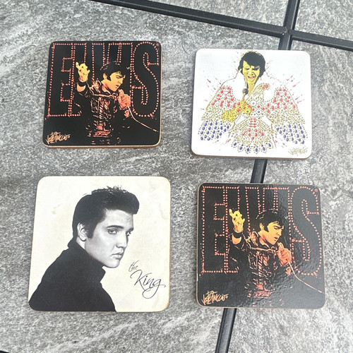 Elvis presley square wooden - presley,