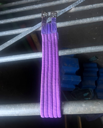 Purple fabric padded endurance - fabric,