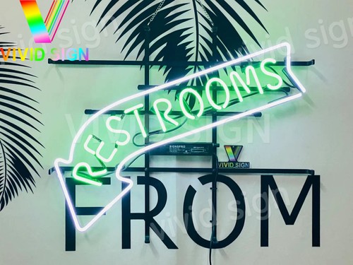 Rest rooms restrooms arrow - rest,