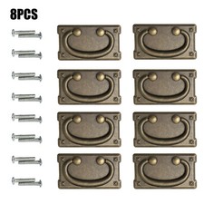 4/8Pcs Rustic Handle Oak