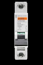 MERLIN GERIN 16 AMP CURVE D 10kA MCB CIRCUIT BREAKER C60HD 25701