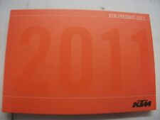 KTM 2011 PRESS LAUNCH KIT