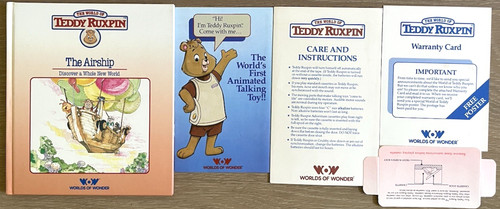 1985 teddy ruxpin care - 1985,