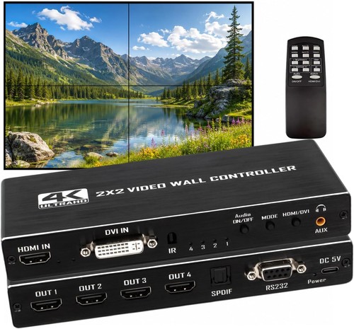2x2 hdmi video wall - hdmi,