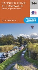 Cannock Chase Explorer Map 244