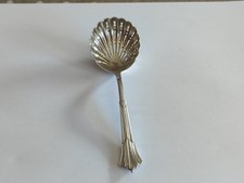 Quality Victorian Albany Pattern Silver Sugar Sifter Spoon by George Howson 1899