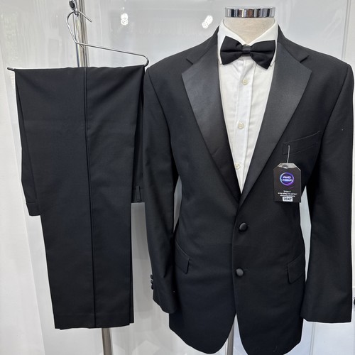 Tailoring black reg - m&s,