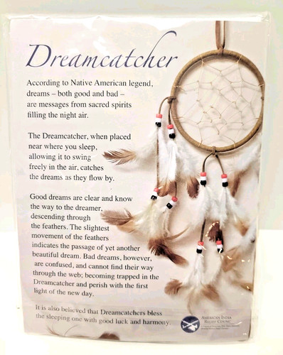 Dream catcher feathers beads - dream,