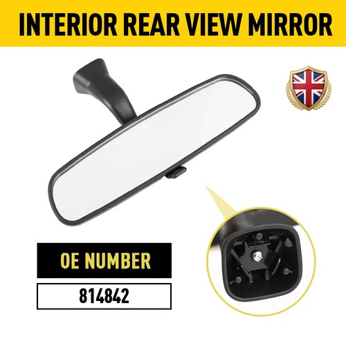 Interior rear view mirror fits - view,