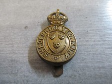 British Army Shropshire Yeomanry Cap Badge BP481