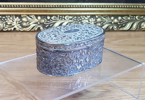 Silver plated jewellery - plated, box