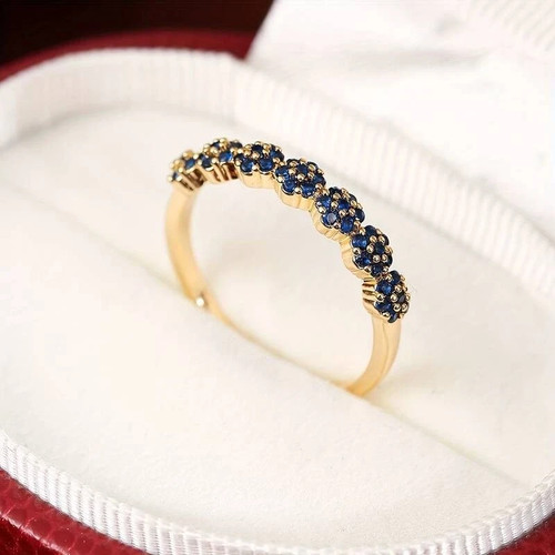 9ct gold cornflower - ❤️,