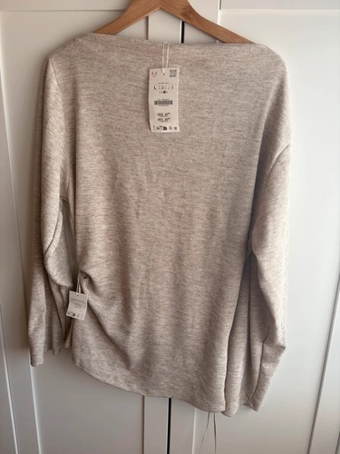 Bnwt zara beige textured - bnwt, knit